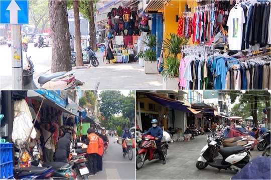 Giành lại vỉa hè cho người đi bộ tại Hà Nội vẫn là bài toán chưa có lời giải