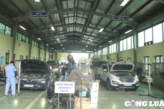 Hơn 852.000 nghìn lượt phương tiện không đạt tiêu chuẩn phải kiểm định lại