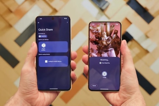 Google ra mắt tính năng chia sẻ mã QR cho Android Quick Share