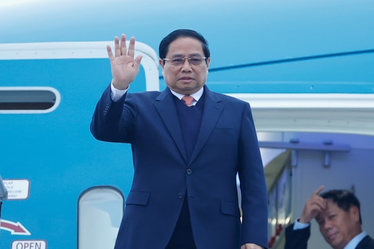 Thủ tướng Phạm Minh Chính lên đường thăm, làm việc tại Cộng hoà Dân chủ Nhân dân Lào
