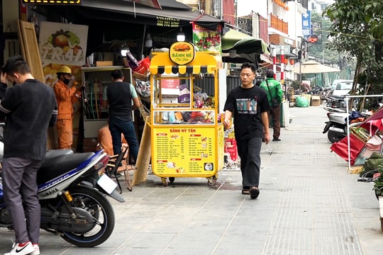 Giá thuê thấp có thể biến vỉa hè thành "chợ"