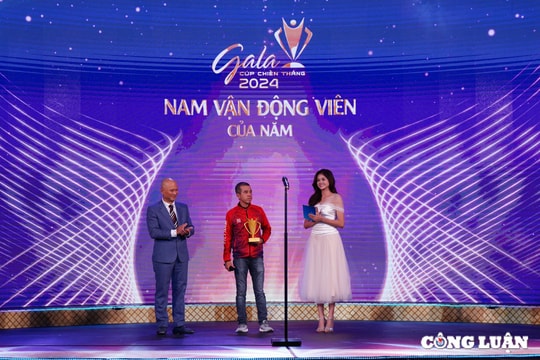 Trần Quyết Chiến và Trịnh Thu Vinh giành giải vận động viên của năm