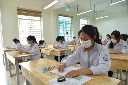 Bộ GD&ĐT đề nghị các địa phương sớm công bố môn thi thứ 3 tuyển sinh vào lớp 10