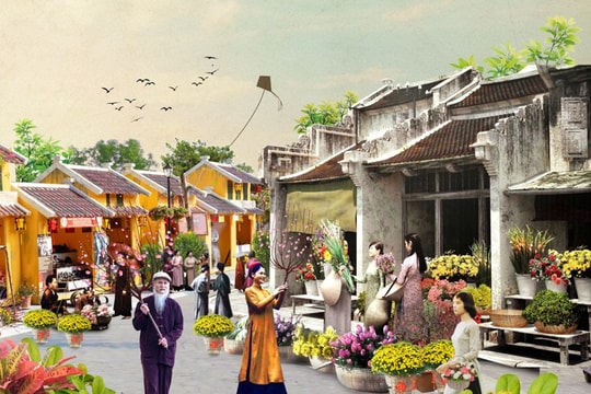 Tái hiện chợ hoa Hàng Lược tại lễ hội đường hoa Home Hanoi Xuan 2025