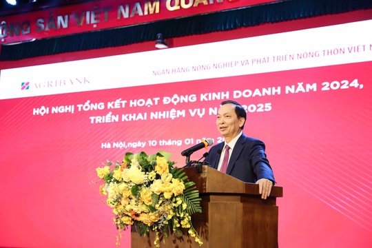 Agribank tổ chức Hội nghị tổng kết hoạt động kinh doanh năm 2024, triển khai nhiệm vụ năm 2025