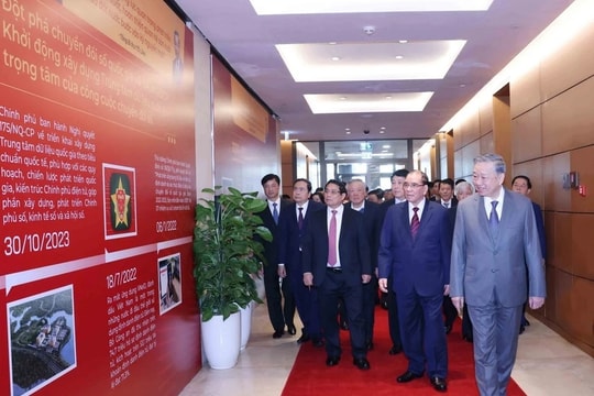 Tổng Bí thư Tô Lâm dự Hội nghị toàn quốc về đột phá phát triển khoa học, công nghệ, đổi mới sáng tạo và chuyển đổi số quốc gia