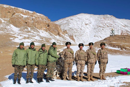 Ấn Độ chưa giảm quân số dọc biên giới với Trung Quốc