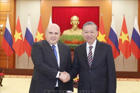 Tiếp tục làm sâu sắc hơn nữa quan hệ Việt Nam - Liên bang Nga