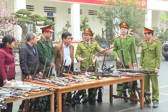 Hà Nam: Tăng cường quản lý vũ khí, vật liệu nổ, công cụ hỗ trợ trong dịp Tết