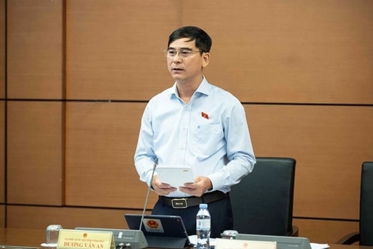 Cho thôi làm nhiệm vụ đại biểu Quốc hội khóa XV đối với ông Dương Văn An