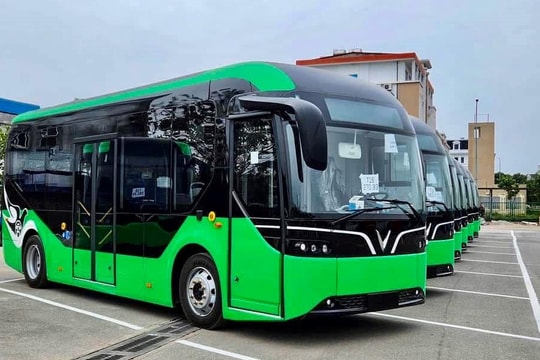 Transerco chuẩn bị đưa vào vận hành thí điểm 3 tuyến buýt điện