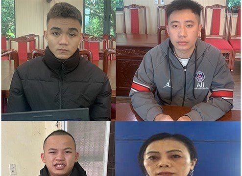 Bắt 4 đối tượng hoạt động cho vay lãi nặng trên 500% ở Quảng Bình