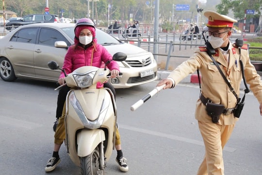 Sau nửa tháng áp dụng Nghị định 168, giảm gần 23.000 trường hợp vi phạm