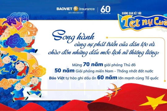 Bảo hiểm Bảo Việt: 60 năm hành trình hiện thực hóa những giấc mơ đến niềm tự hào thương hiệu Việt