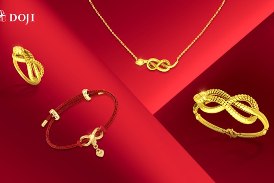 Giải mã thông điệp qua bộ sưu tập vàng 24k năm Ất Tỵ của Doji