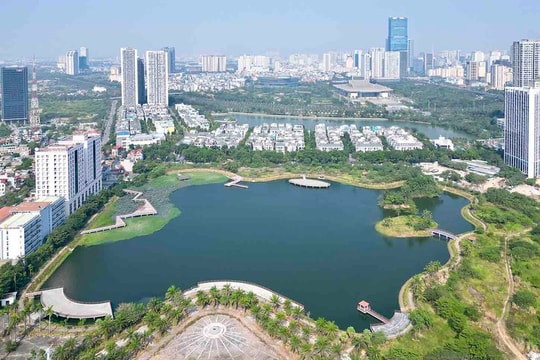 Nhà đầu tư bàn giao tạm thời công viên hồ Phùng Khoang, phục vụ người dân đón Tết