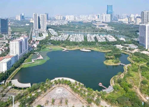 Công viên hồ Phùng Khoang được bổ sung là điểm bắn pháo hoa đón năm mới của Thủ đô