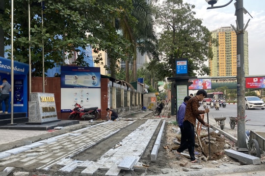 Từ ngày 22/1, tạm dừng đào đường tại Hà Nội