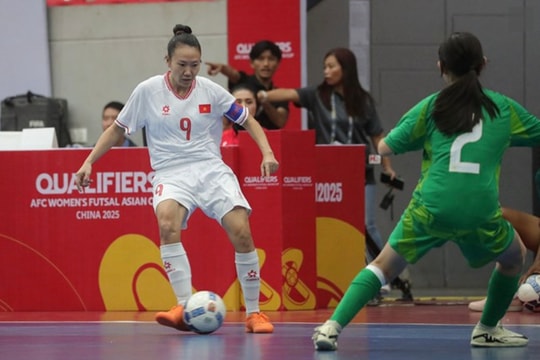 Thắng Macau 21-0, ĐT futsal nữ Việt Nam giành vé dự giải châu Á 2025