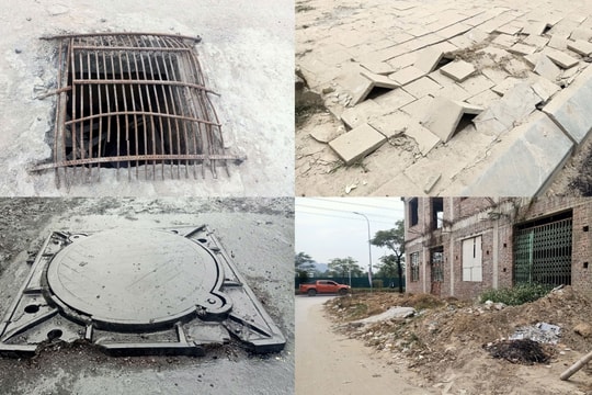 Thanh Hóa: 'Nhếch nhác' tại khu dân cư dự án Khu đô thị mới Đông Sơn