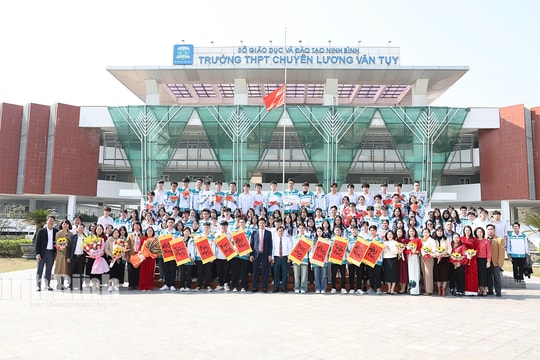 Ninh Bình: 80 học sinh đoạt giải tại Kỳ thi chọn học sinh giỏi Quốc gia