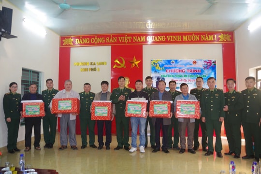 Bộ đội biên phòng Cửa khẩu Móng Cái: Ấm áp chương trình “Xuân Biên phòng ấm lòng dân”