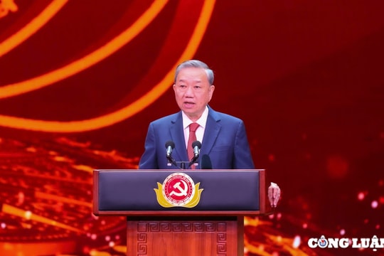 Phát biểu của Tổng Bí thư Tô Lâm tại Lễ trao Giải Búa liềm Vàng lần thứ IX- năm 2024