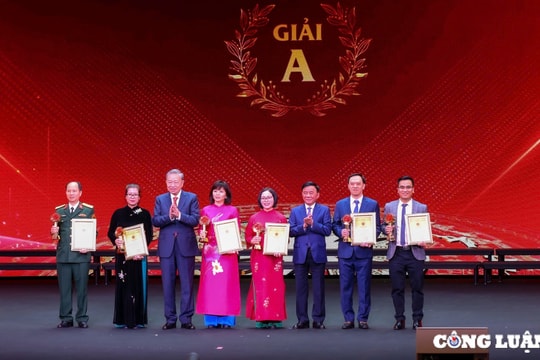 Lễ trao Giải Búa liềm vàng lần thứ IX - năm 2024: Báo chí dẫn dắt tư tưởng và đồng hành với những bước đi lớn của Đảng