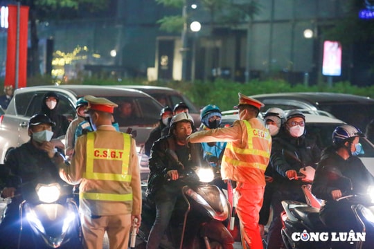 Hà Nội: Giảm thiểu ùn tắc và tai nạn giao thông dịp Tết Nguyên đán 2025