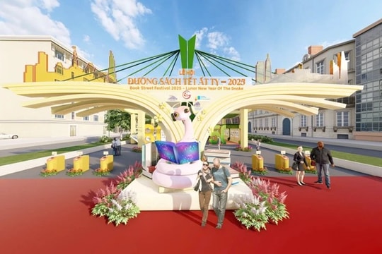 20.000 'lộc sách' được lì xì tới du khách trong Lễ hội Đường sách Tết Ất Tỵ