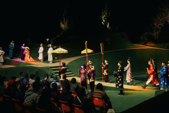 Show diễn thực cảnh về biệt điện Trần Lệ Xuân tại Đà Lạt hút khách dịp Tết