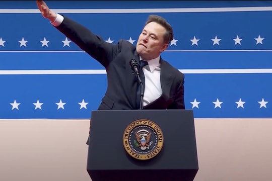 Tỷ phú Elon Musk đối mặt với làn sóng chỉ trích khi chào kiểu Đức Quốc xã trong lễ mừng nhậm chức của ông Trump
