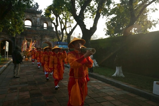 Tái hiện nghi lễ Thướng tiêu tại Hoàng cung Huế