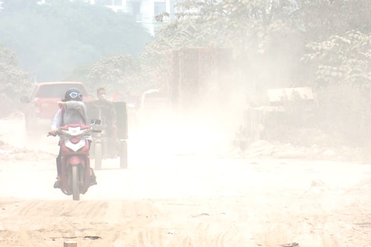 Hoàng Mai (Hà Nội): Người dân khốn khổ vì dự án đường vành đai 2,5 thi công chậm