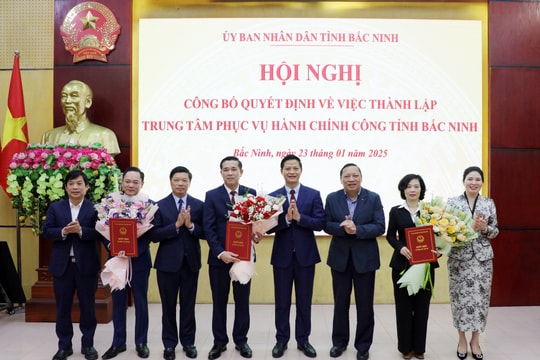 Bắc Ninh thành lập Trung tâm Phục vụ Hành chính công