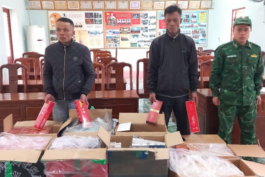 Quảng Ninh: Bắt giữ 2 đối tượng vận chuyển trái phép hơn 3.500 bao thuốc lá điếu nhập lậu