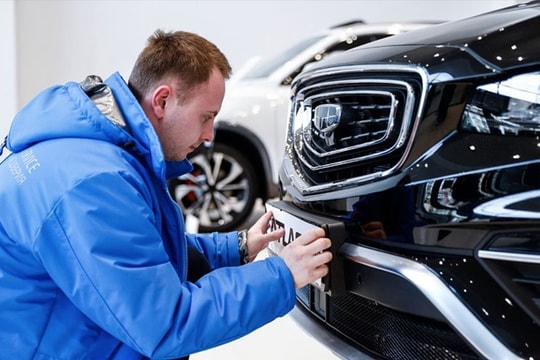 Doanh số bán ô tô Trung Quốc tại Nga tăng vọt 70% vào năm 2024