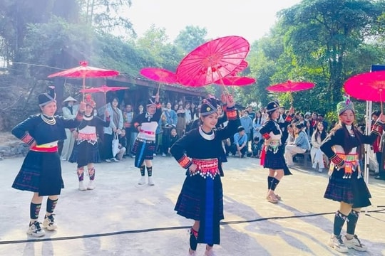 Sắc Xuân 2025 tại Làng Văn hóa - Du lịch các dân tộc Việt Nam