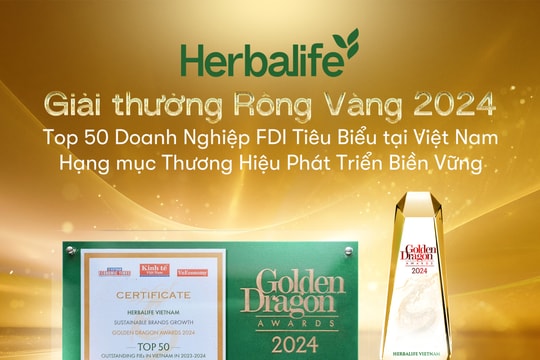 Herbalife Việt Nam – Hành trình 15 năm vì một cộng đồng khỏe mạnh và hạnh phúc hơn