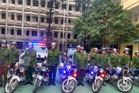 Công an TP Hà Nội huy động 100% các lực lượng trực, ứng trực, bảo đảm an ninh trật tự đêm Giao thừa
