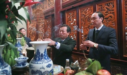 Phú Thọ: Dâng hương tưởng niệm, tri ân công đức các Vua Hùng trước thềm Tết Nguyên đán Ất Tỵ