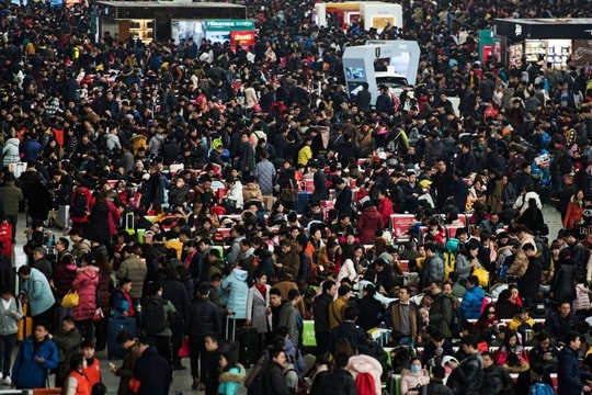 Xuân vận 2025 sôi động khi hàng triệu người Trung Quốc về quê đón Tết