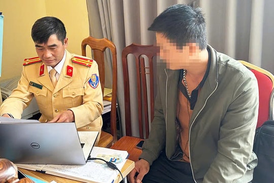 Tài xế đi ngược chiều đường dẫn vào cao tốc bị phạt 19 triệu