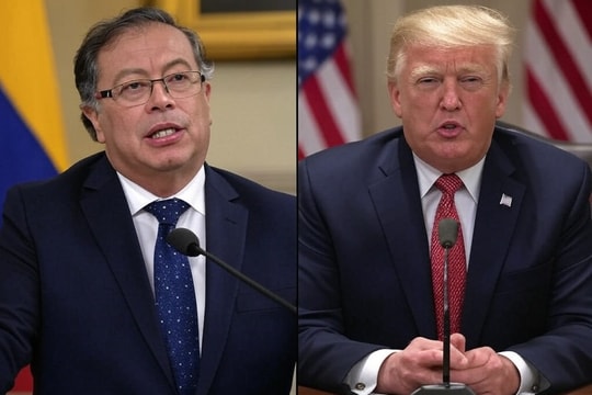 Máy bay chở người Colombia bị trục xuất từ Mỹ hạ cánh tại Bogota