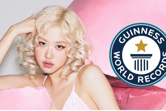 Ca sĩ Rosé (Blackpink) có MV đạt 1 tỉ lượt xem nhanh nhất lịch sử