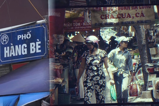 Đi chợ Hàng Bè “mua” lại ký ức Hà Nội xưa