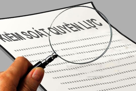 Kiểm soát quyền lực, phòng, chống tham nhũng, tiêu cực, lợi ích nhóm trong công tác xây dựng pháp luật