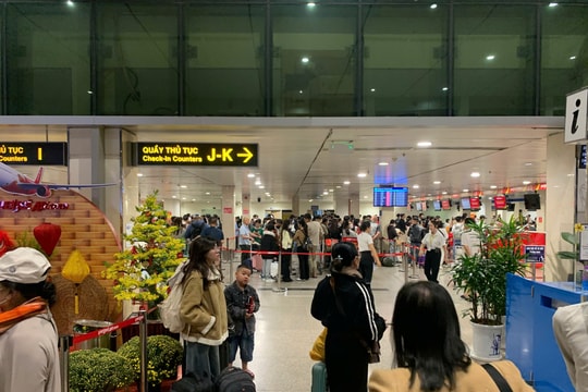 Khoảng 2,5 triệu hành khách di chuyển bằng máy bay dịp Tết Nguyên đán 2025
