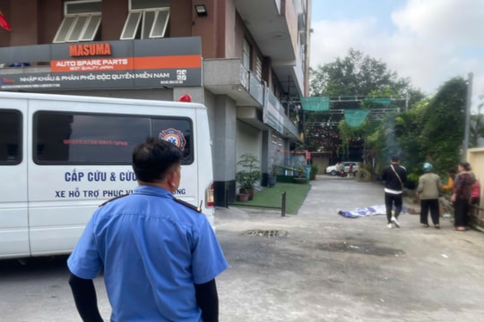 Người phụ nữ tử vong ở chung cư TP HCM Mùng 6 Tết