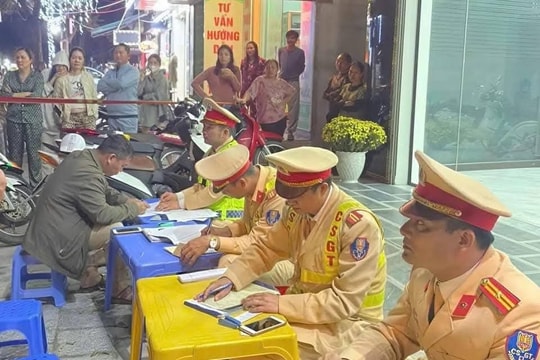 Thanh Hóa: Xử lý hơn 500 trường hợp vi phạm về nồng độ cồn trong dịp Tết Ất Tỵ